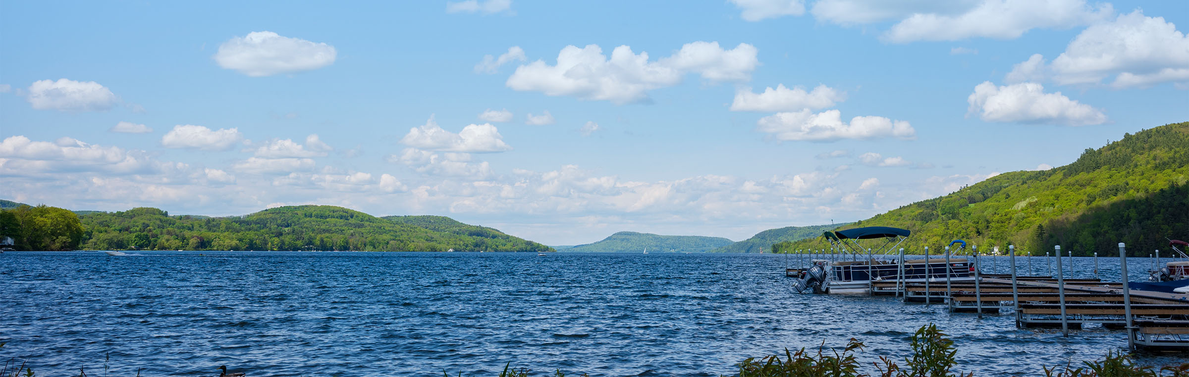 Lake at Council Rock Park in Cooperstown, NY